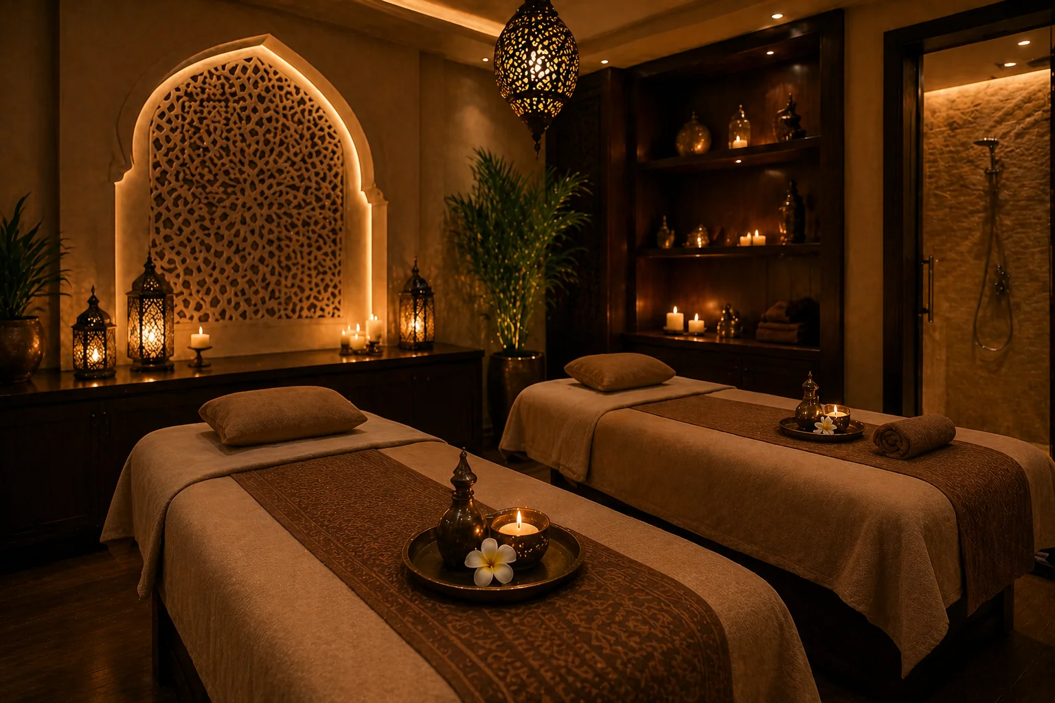 Moon Rose Spa Ajman VIP treatment room 1