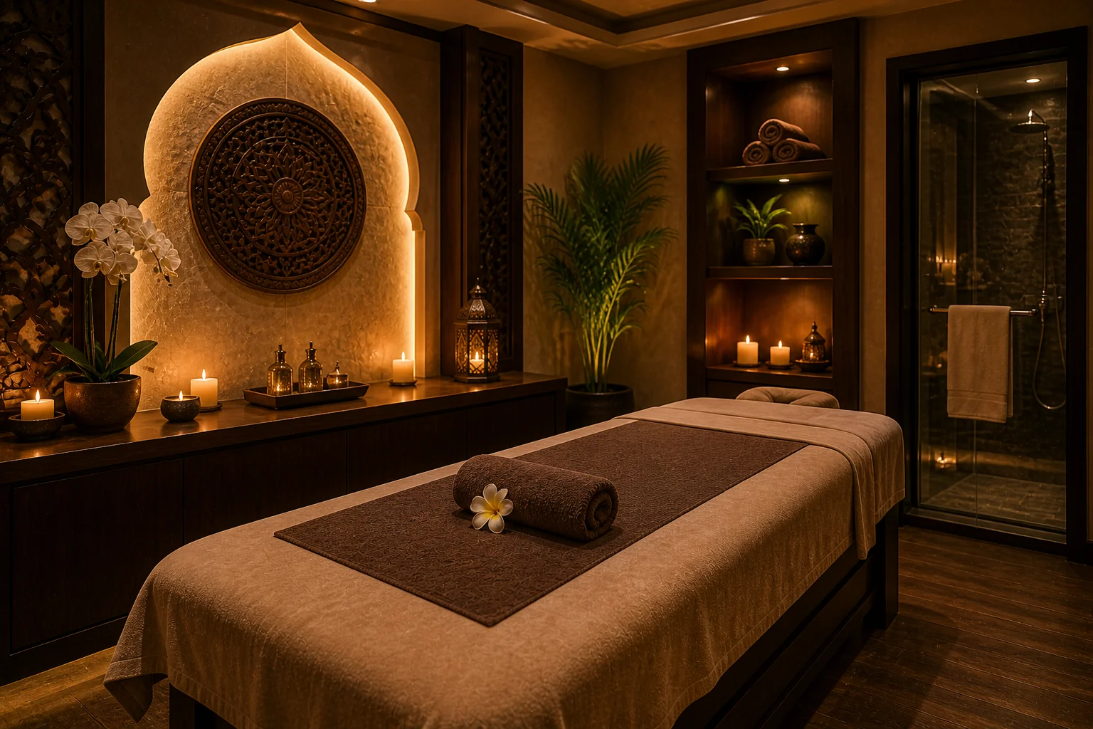 Moon Rose Spa Ajman VIP treatment room 2