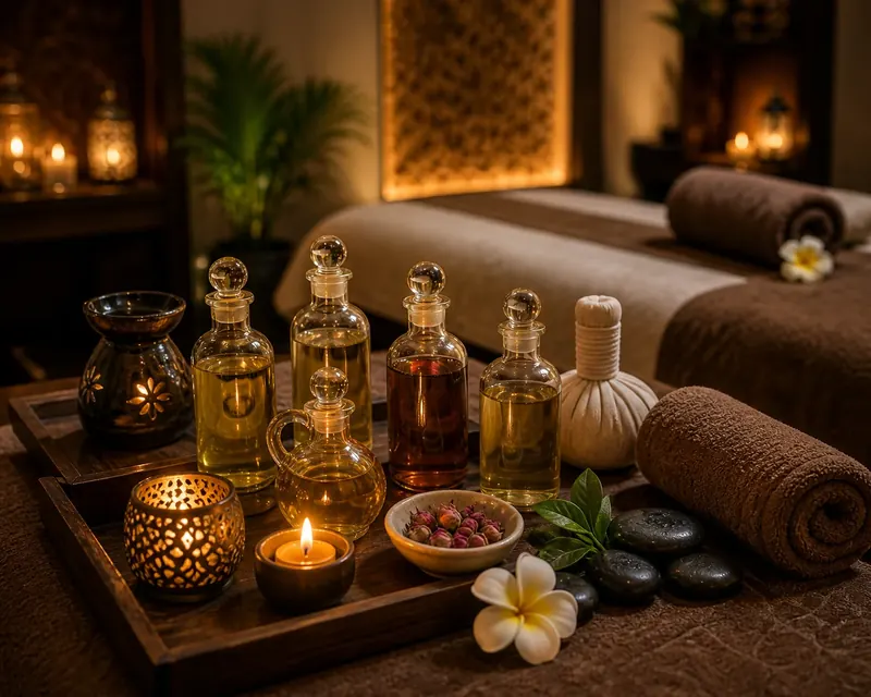 Private treatment suite at Moon Rose Spa Ajman