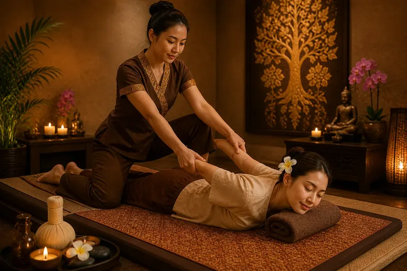 Thai Massage at Moon Rose Spa Ajman